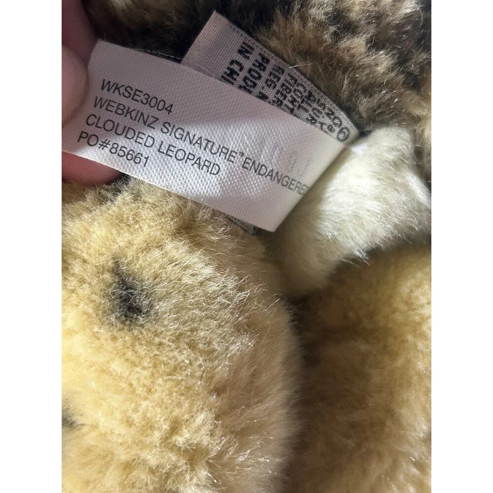 Webkinz endangered clouded leopard